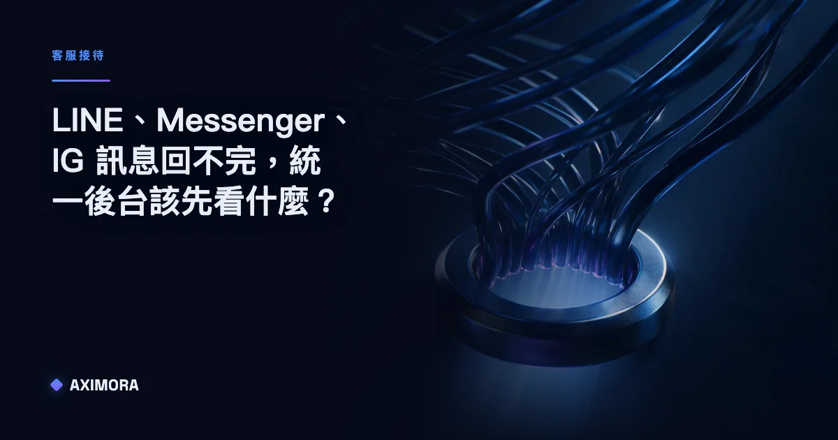 LINE、Messenger、IG 訊息回不完時比較統一後台通路支援情況的圖解，對照只看功能清單與先看通路支援兩種判準